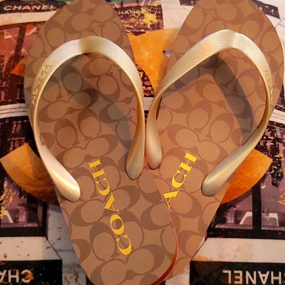 COACH Flip Flops